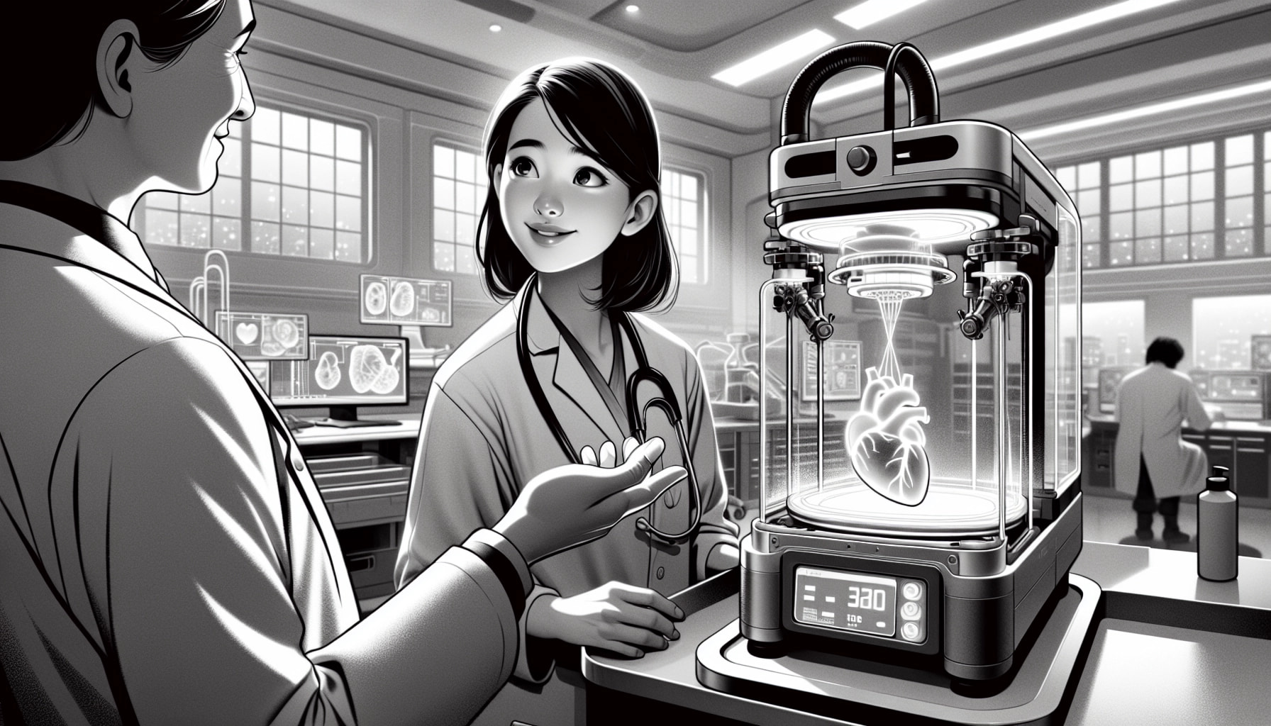 A wide shot of a teenager, Chris, in his bedroom with friends. They are vaping, but Chris's expression is uneasy. The room has typical teenage decor, conveying a casual hangout. Camera is medium-wide, slightly elevated to capture the group's dynamic.